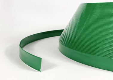 Lõi nhôm Màu xanh lá cây Màu nhựa Trim Cap 2 CM Chiều rộng chống thấm nước để làm biển hiệu LED