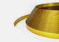 Vàng sang trọng J hình dạng dải nhựa Trim Cap 2.0 CM 35/45 mét với nhôm