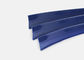 Màu xanh acrylic Màu J Loại kênh Chữ cái Cạnh 3/4 inch Nắp trang trí bằng nhựa